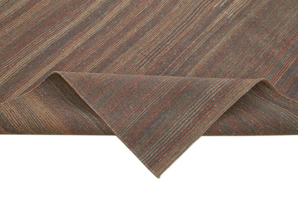 Rug N Carpet - Handmade Oriental 7' 3'' x 9' 9'' Decorative Wool Kilim Rug