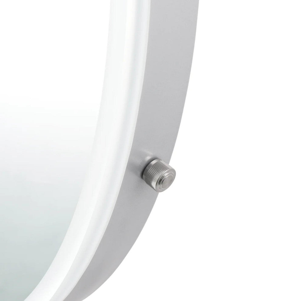 Heiress Pro Vanity Mirror with Lights, Silver
