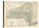 "New York, 1845" Stretched Canvas Giclee by Sidney E. Morse, 30"x24"