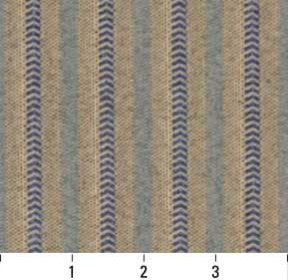 Beige And Blue Striped Heavy Duty Crypton Fabric By The Yard