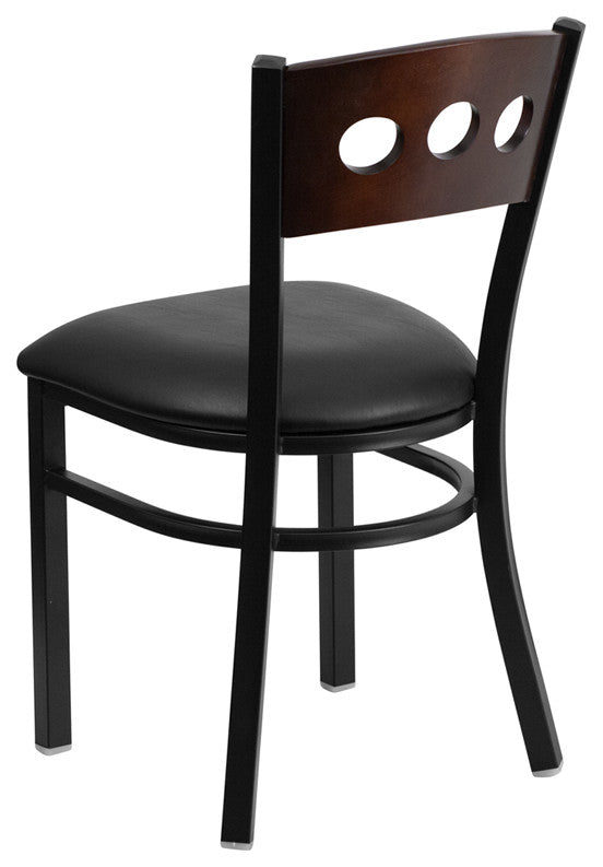 Black Restaurant Chair, Black