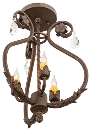 12 Wide Antonia 3 Light Chandelier