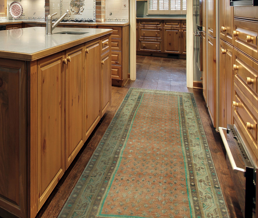 Vintage Distressed Charlott Rust Runner