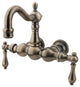 Vintage-Style Vintage-Style Brass 3-3/8" Wall Mount Clawfoot Tub Filler CC1001T3