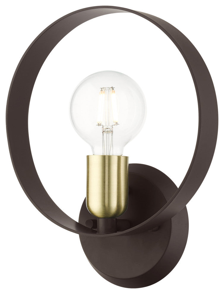 Bronze Industrial, Modern, Nostalgic, Rustic, Loft Single Sconce