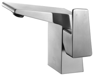 ALFI brand AB1470 Modern 1.2 GPM 1 Hole Bathroom Faucet - Brushed Nickel