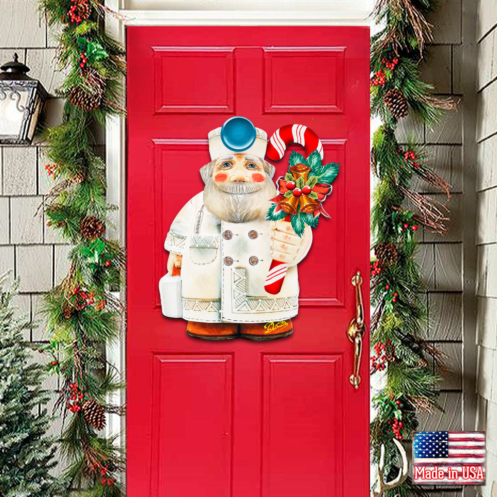 Doctor Santa Door Hanger