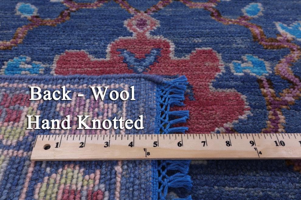 9' 1" X 12' 0" Handmade Persian Fine Serapi Wool Rug - Q15842