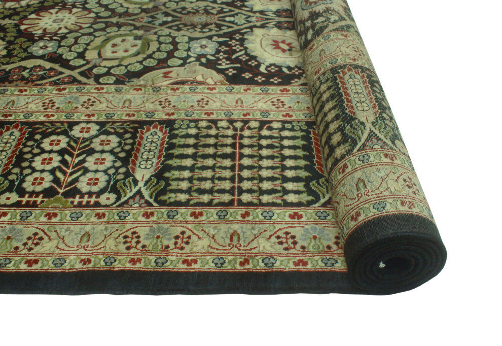 Pak-Persian Oswin Black/Gold Rug, 7'11x10'5