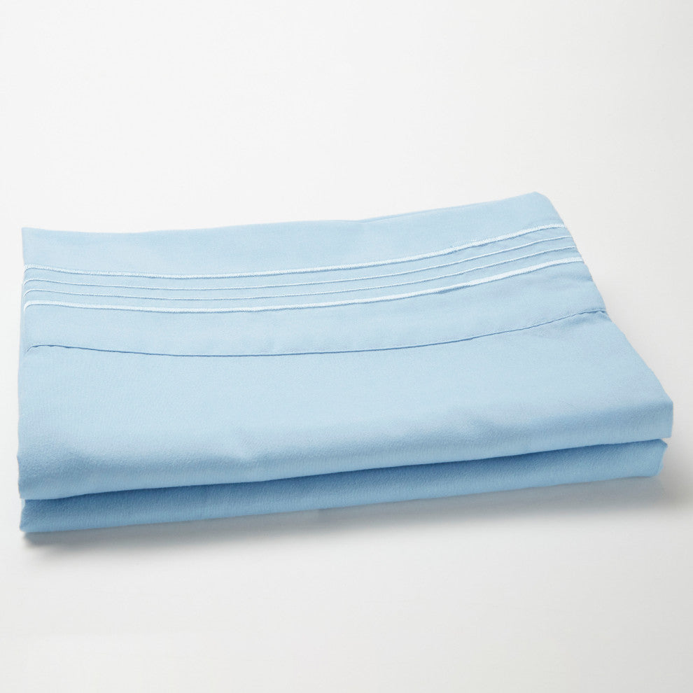 Linum Home Textiles 1800 TC Brushed Microfiber Standard Pillowcase (2PC Set)
