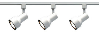 Transitional Light White R30 Step Cy-Light Track Kit, White Finish