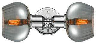 Olympia 2-Light Bath Vanity-Light Polished Chrome