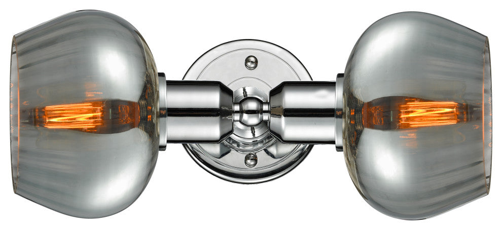 Olympia 2-Light Bath Vanity-Light Polished Chrome