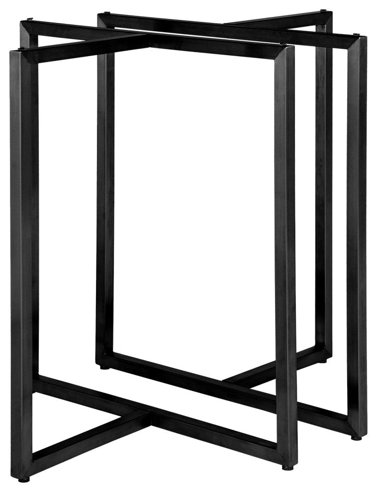 Legend Dining Table Bases Only, Black