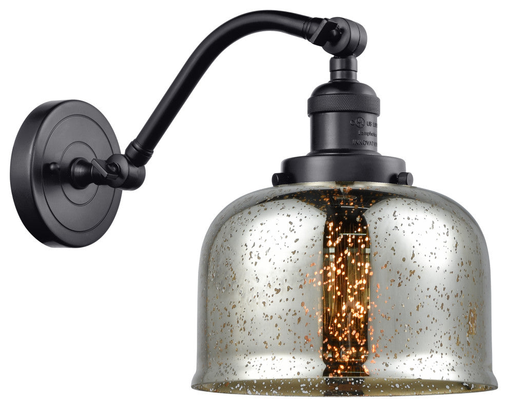 Innovations Lighting 515-1W-BK-G78 Large Bell 1 Light Sconce