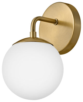 Lark 85000 Julep 1 Light 6"W Bathroom Sconce - Lacquered Brass