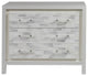 Elation White Hall Chest