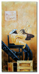 'Urban Jazz' Canvas Art by Antonio