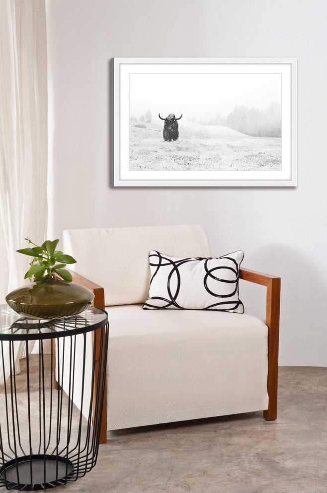 Marmont Hill, "Slow Approach" Framed Painting Print, 18x12