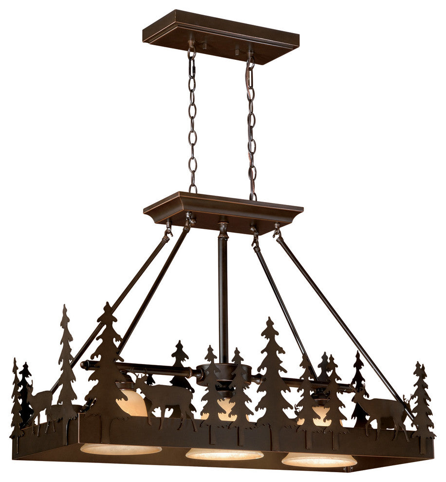 Bryce 36" Island Burnished Bronze