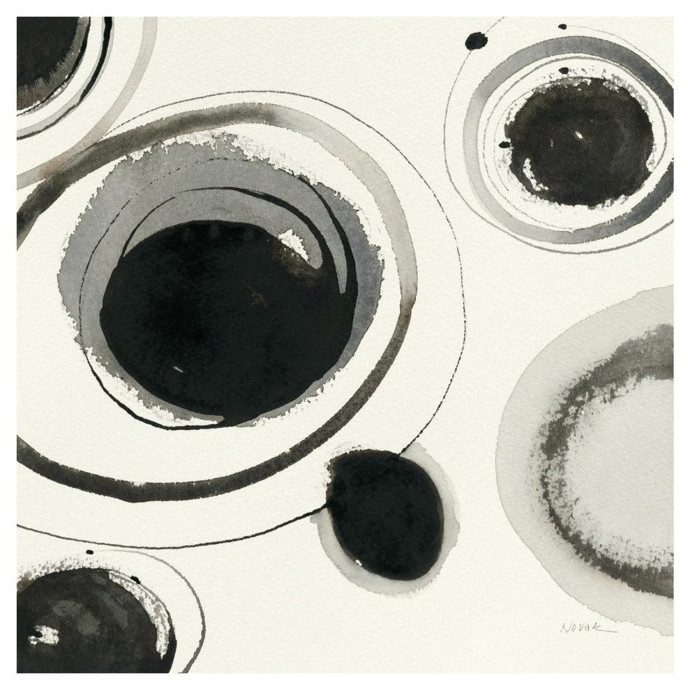 "Planetary I" Digital Paper Print by Shirley Novak, 26"x26"