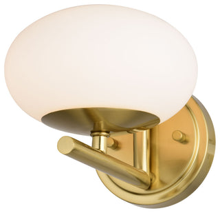 Sloane 1 Light Wall Light Satin Brass