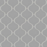 Metro Lantern Matte Light Grey Porcelain Floor and Wall Tile