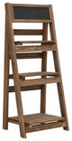 Vidaxl 3-Tier Plant Stand With Blackboard 15.7"x11.8"x35.4" Solid Fir Wood