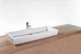 Cube 36" Vessel Bathroom Sink