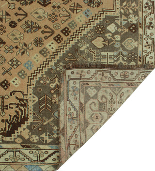 Fine Vintage Distressed Enyd Beige Rug