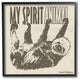 Funny Word Sloth Spirit Animal Design, 12"x12"