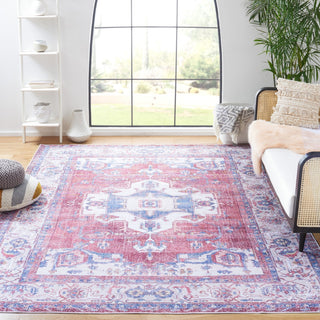 Safavieh Serapi SEP355 Rug Machine-Washable, Red/Ivory, 9'x12'