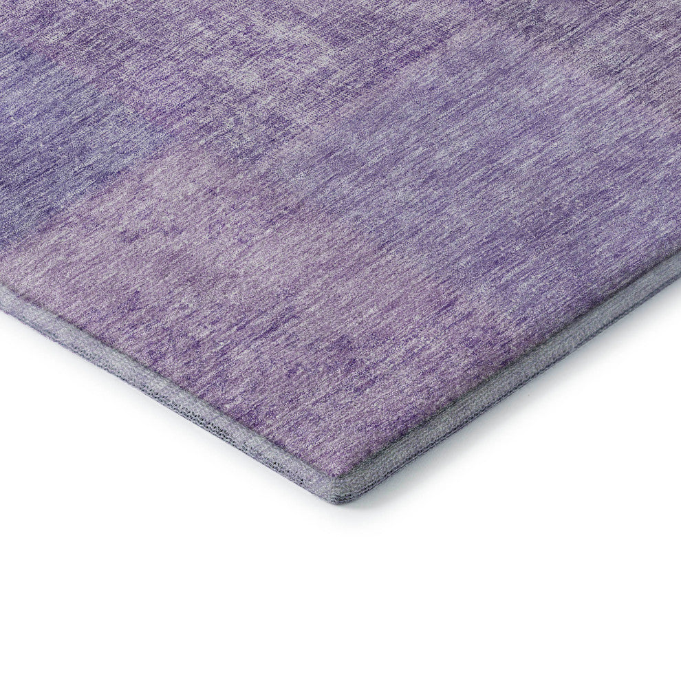Premium Machine Washable Mayfield AMF664 Lavender 2'3" x 7'6" Runner Rug