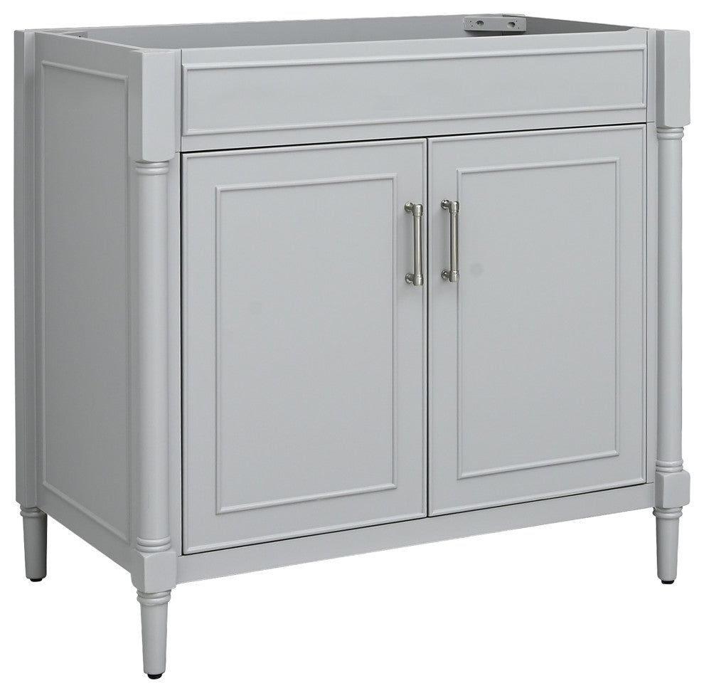 Avanity Bristol 36 in. Vanity Only in Light Gray