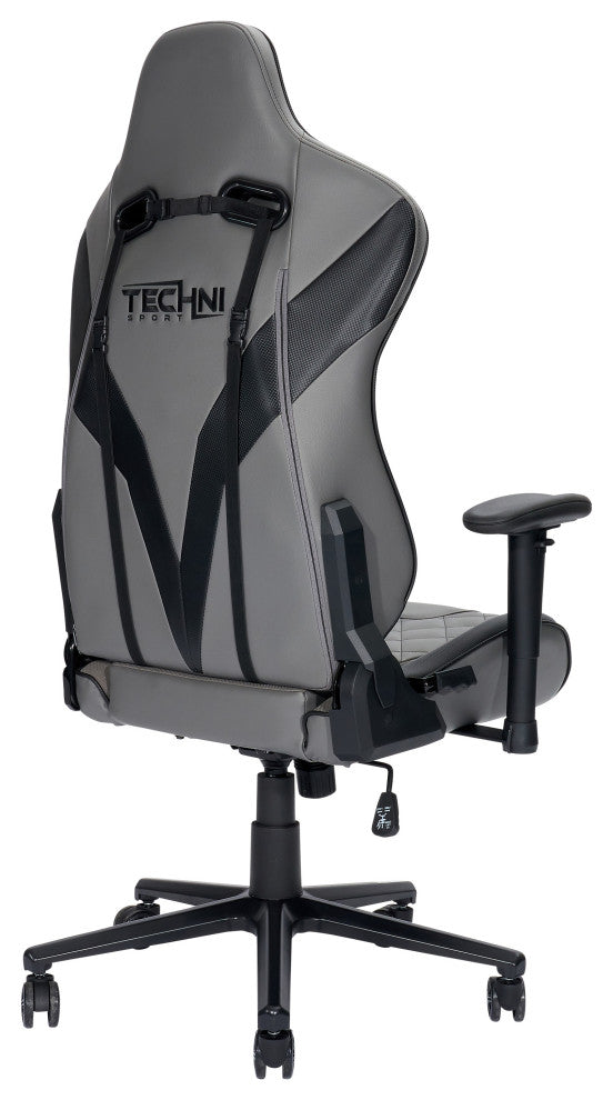 XL Ergonomic Gaming Chair, Gray