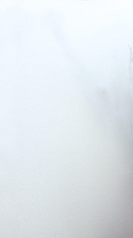 Non-Adhesive Frosted Privacy Window Film, White