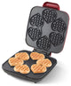 Multi Mini Waffle Maker: Four Mini Waffles, Perfect for Families and Individuals, Red Heart.