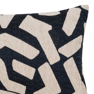 Fascination Indigo Indoor/Outdoor Performance Pillow, 12"x20"