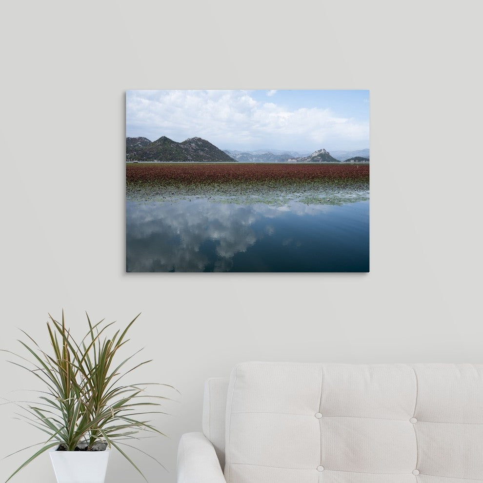 "From River to Lakeside" Wrapped Canvas Art Print, 24"x18"x1.5"