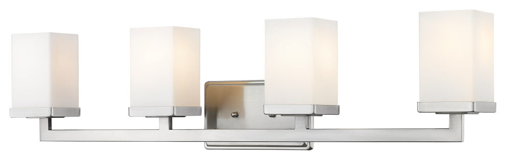 Z-Lite 4 Light Vanity , Brushed Nickel, 1900-4V