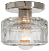 Bijoux Crystal Flush Mount, Nickel