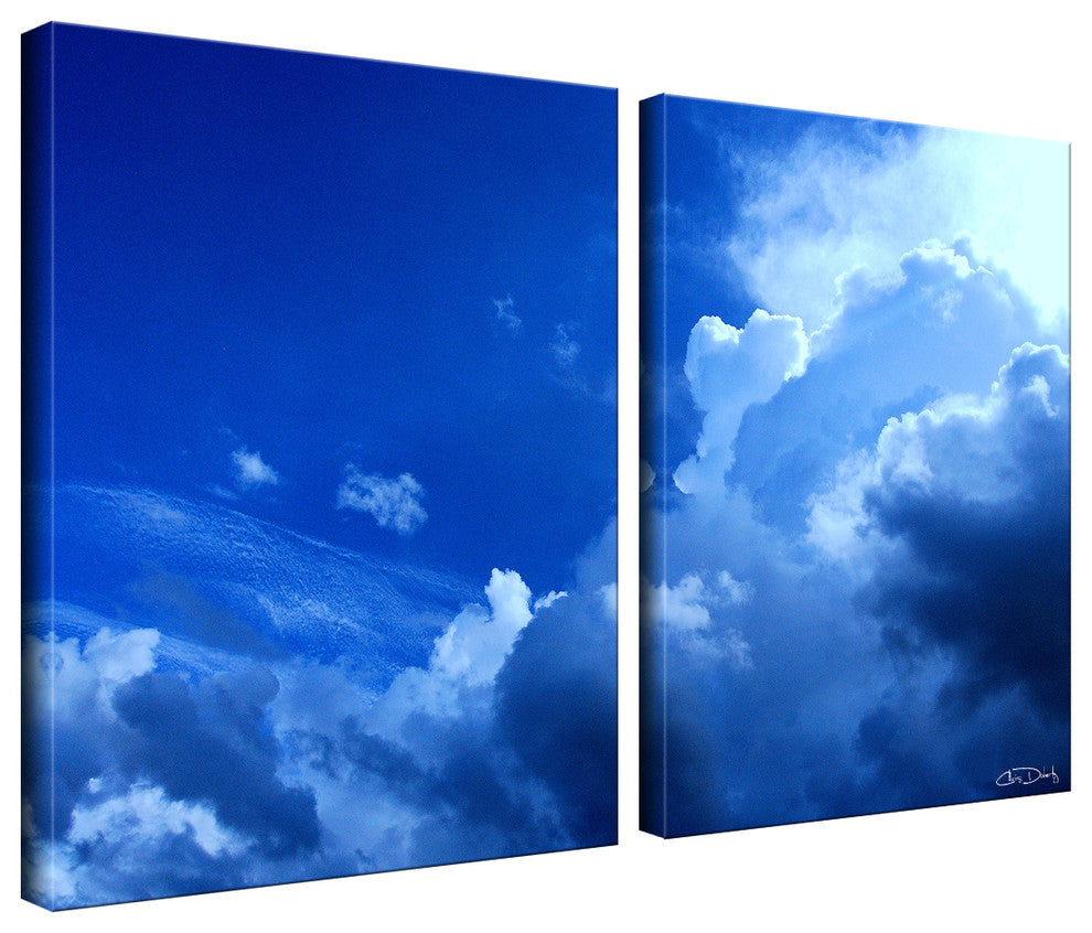 Ready2HangArt Christopher Doherty 'Sun and Sea' 2-piece Canvas Wall Art