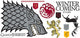 Game Of Thrones Winter Is Coming Stark Giant Peel and Stick Wall Decals