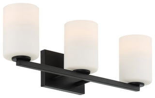 Sienna 3 Light LED Vanity, Matte Black
