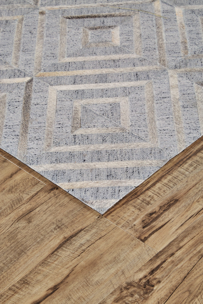 Weave & Wander Canady Rug, Bisque/Storm, 8'x11'