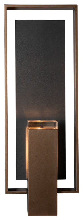Shadow Box Large Outdoor Sconce, Coastal Bronze/Slate/Dark Sky Friendly