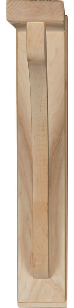 2 1/2"W x 14 3/4"D x 14 1/4"H Reece Shelf Bracket, Alder