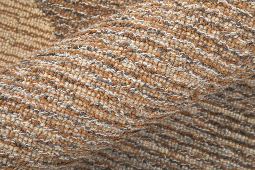 Middleton Modern Watercolor, Brown/Tan/Ivory, 5'x8' Area Rug