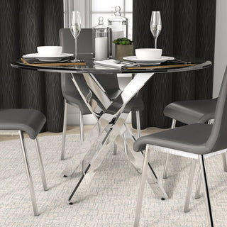 OM Glass Round Dining table