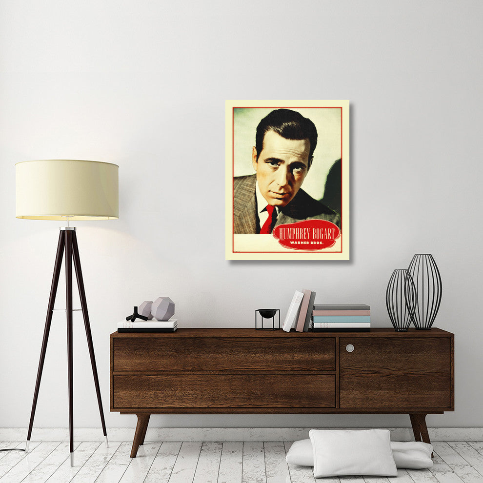 "Bogart" Stretched Canvas Giclee by Hollywood Photo Archive, 31x40"